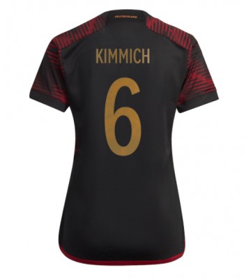 Niemcy Joshua Kimmich #6 Koszulka Wyjazdowych Kobiety MŚ 2022 Krótki Rękaw